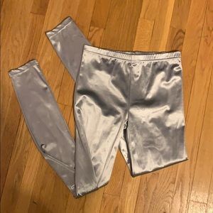 H&M Shiny High Waist Leggings